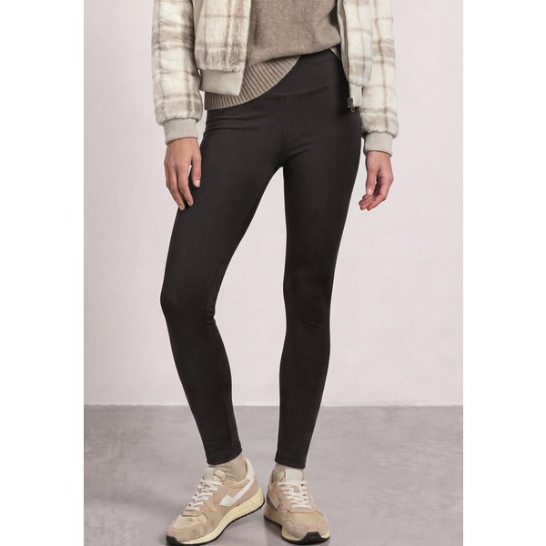 STREET ONE Leggings softer Materialmix