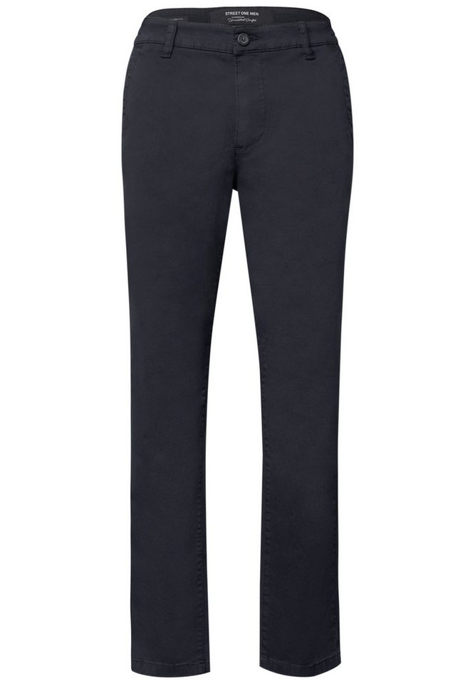 STREET ONE MEN Chinohose mit Elastikbund – Bild 4 von 5