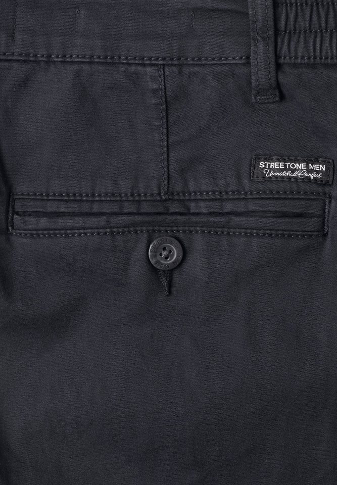 STREET ONE MEN Chinohose mit Elastikbund – Bild 5 von 5