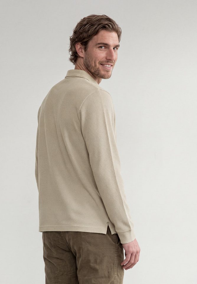 STREET ONE MEN Poloshirt aus elastischem Materialmix – Bild 2 von 5