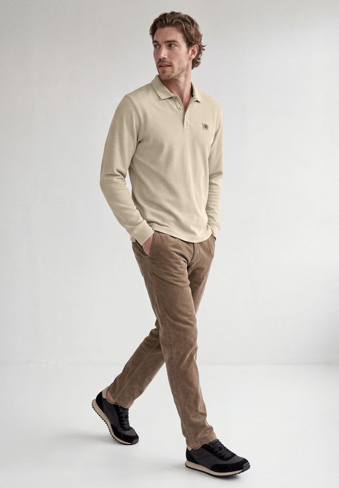 STREET ONE MEN Poloshirt aus elastischem Materialmix – Bild 3 von 5
