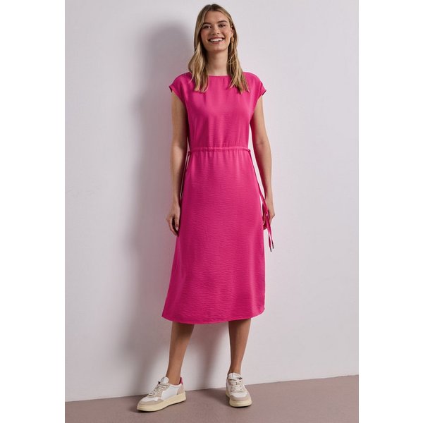 STREET ONE Midikleid in Unifarbe