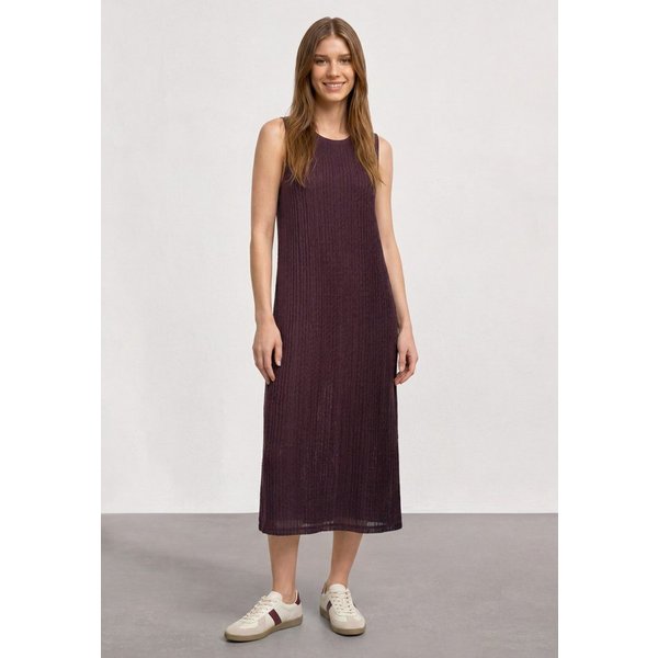 STREET ONE Midikleid mit Rundhalsausschnitt