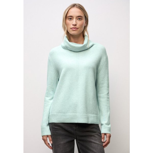 STREET ONE Rollkragenpullover im soften Baumwoll-Mix