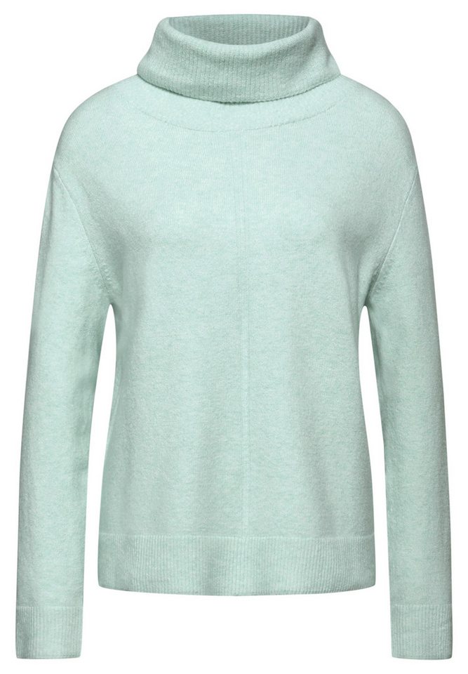 STREET ONE Rollkragenpullover im soften Baumwoll-Mix – Bild 5 von 5