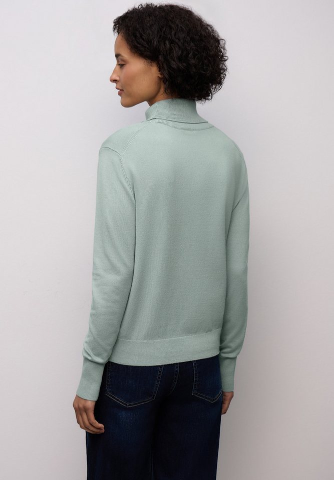 STREET ONE Rollkragenpullover mit Strick-Detail – Bild 3 von 5