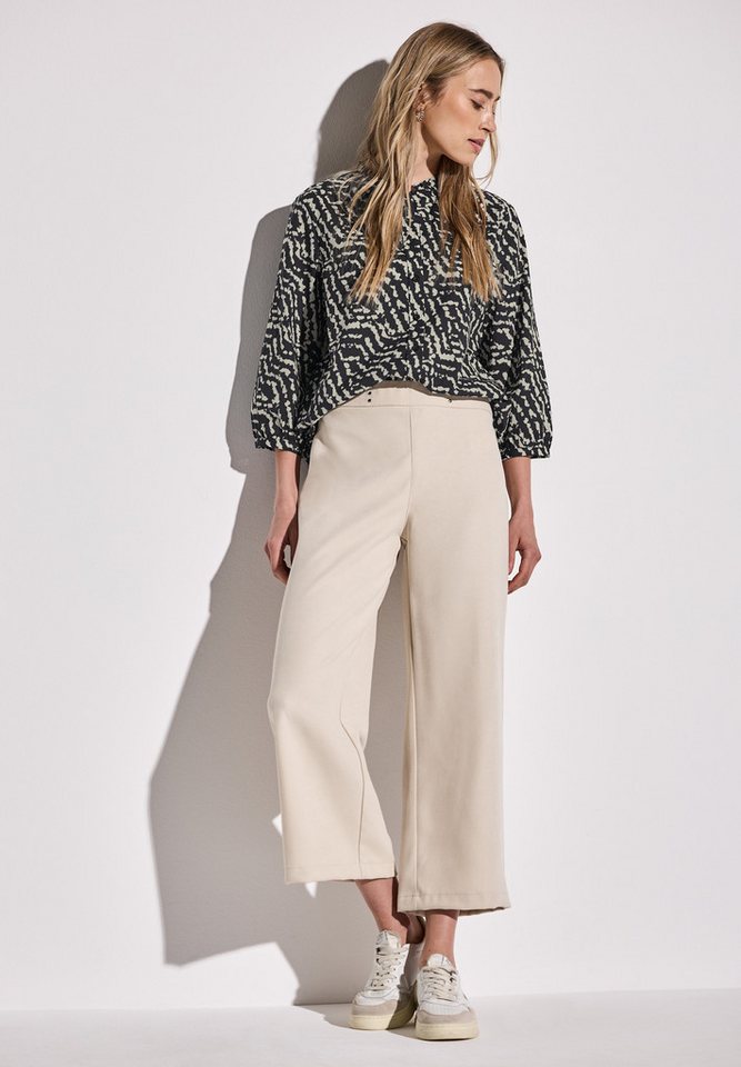 STREET ONE Rüschenbluse 3/4 Arm, mit Rüschen und grafischem Print – Bild 3 von 5