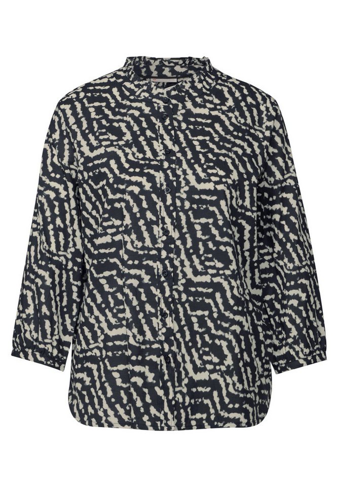 STREET ONE Rüschenbluse 3/4 Arm, mit Rüschen und grafischem Print – Bild 4 von 5