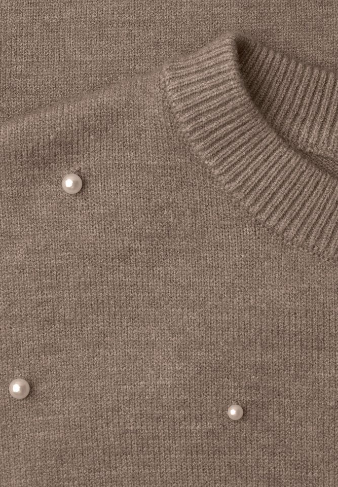 STREET ONE Rundhalspullover aus softem Materialmix – Bild 5 von 5
