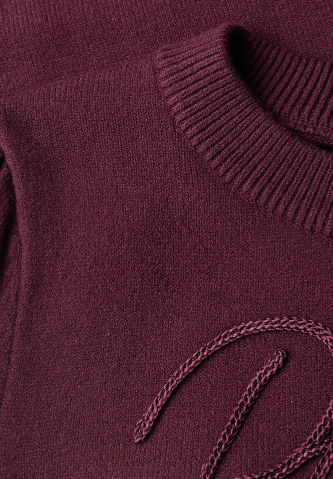 STREET ONE Rundhalspullover aus softem Materialmix – Bild 5 von 5