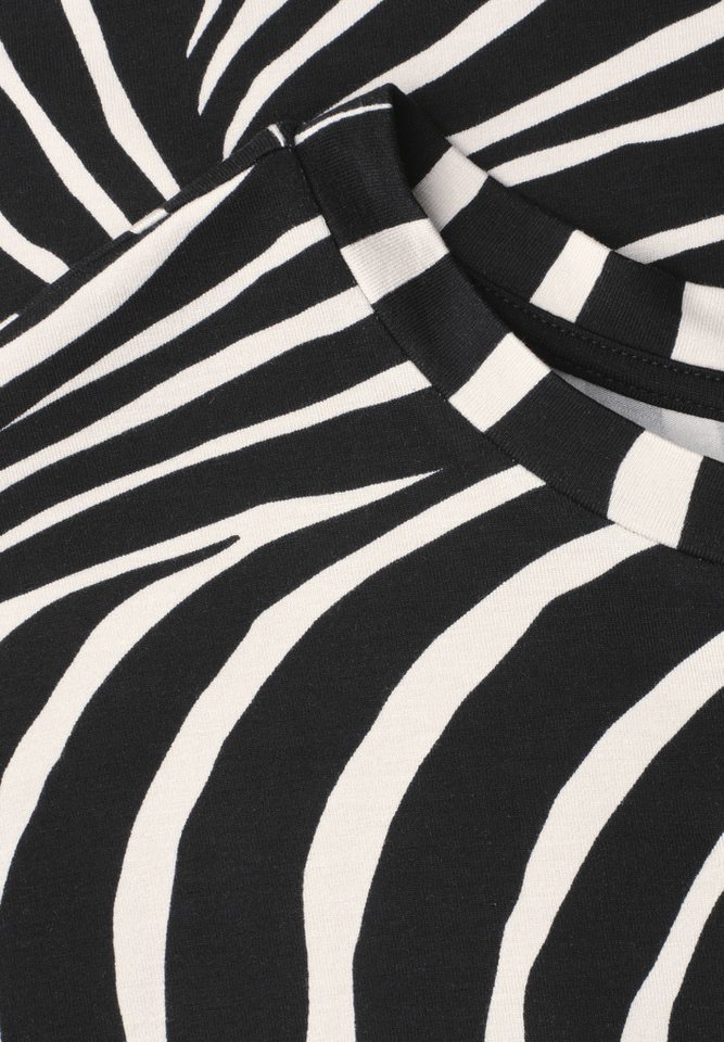 STREET ONE Rundhalsshirt aus strecthigem Viskosematerial – Bild 5 von 5