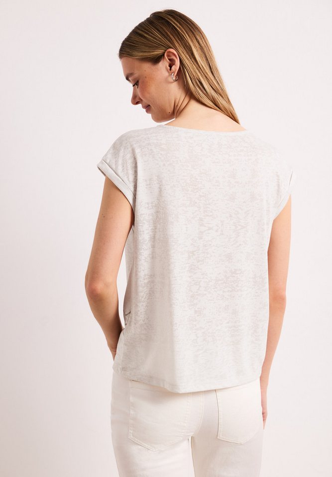 STREET ONE Rundhalsshirt mit Rundhalsausschnitt – Bild 2 von 5