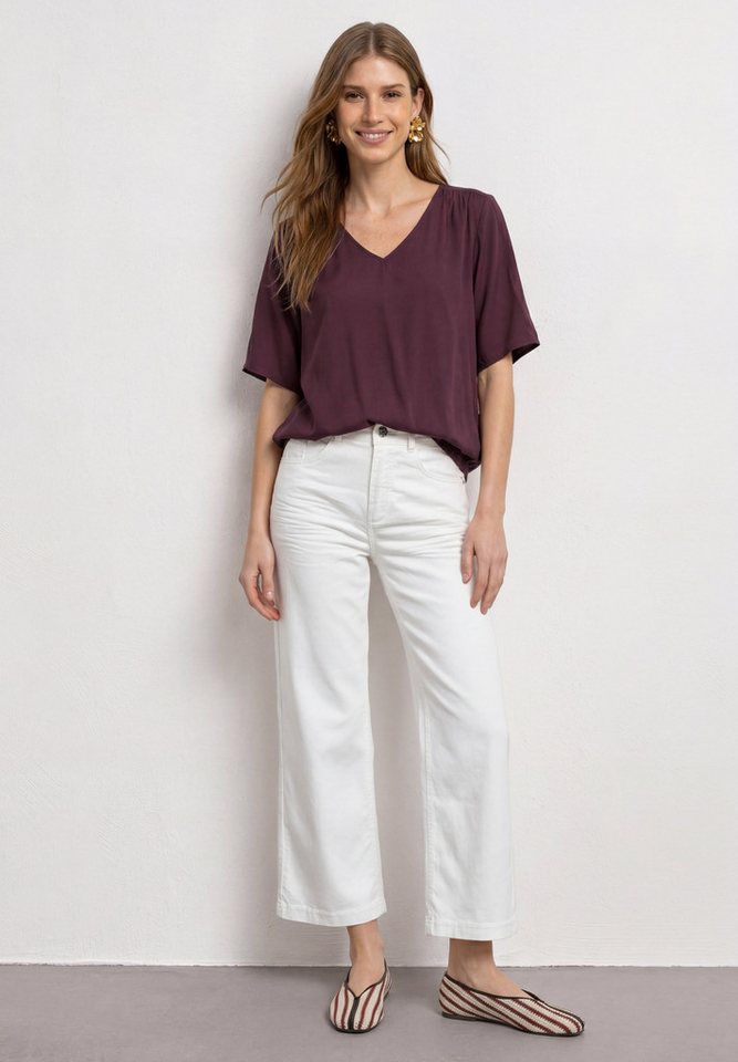 STREET ONE Shirtbluse mit V-Ausschnitt – Bild 3 von 5