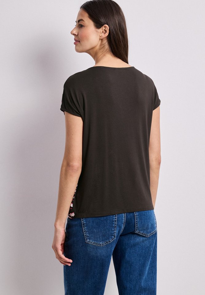 STREET ONE Shirttop Sommershirt mit Front im Animal-Look – Bild 2 von 5