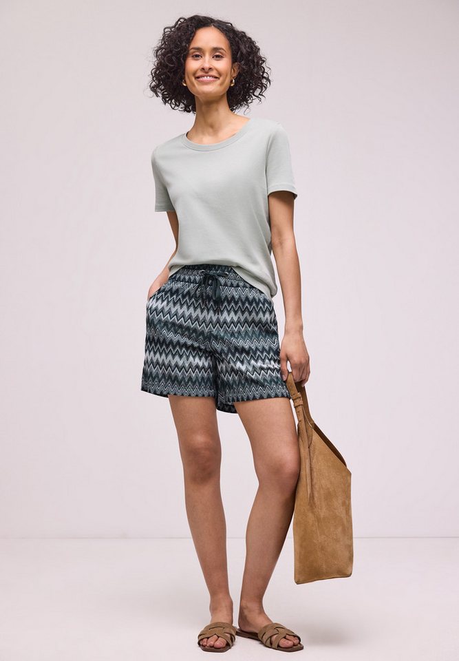 STREET ONE Shorts mit Wide Legs – Bild 3 von 5