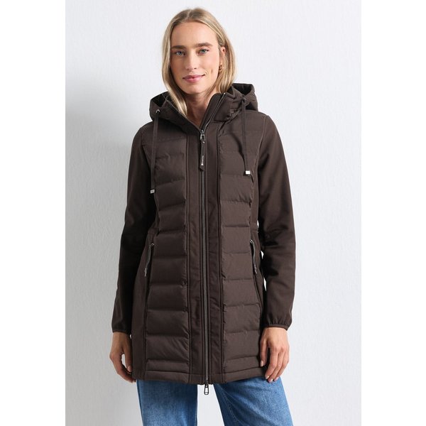 STREET ONE Softshelljacke mit Tunnelzug im Bund zum Taillieren