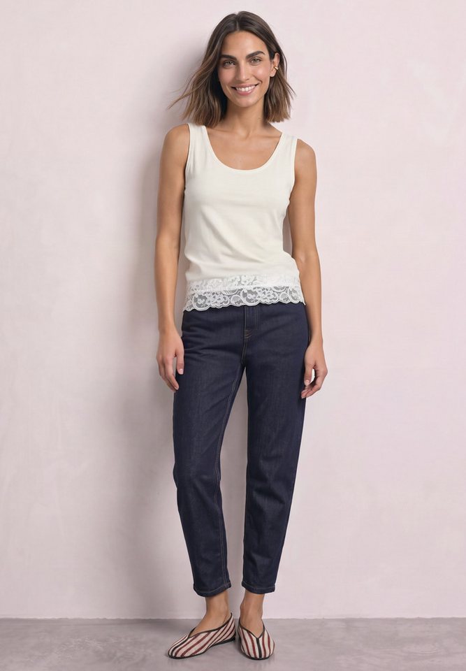 STREET ONE Spitzentop Jersey – Bild 3 von 5