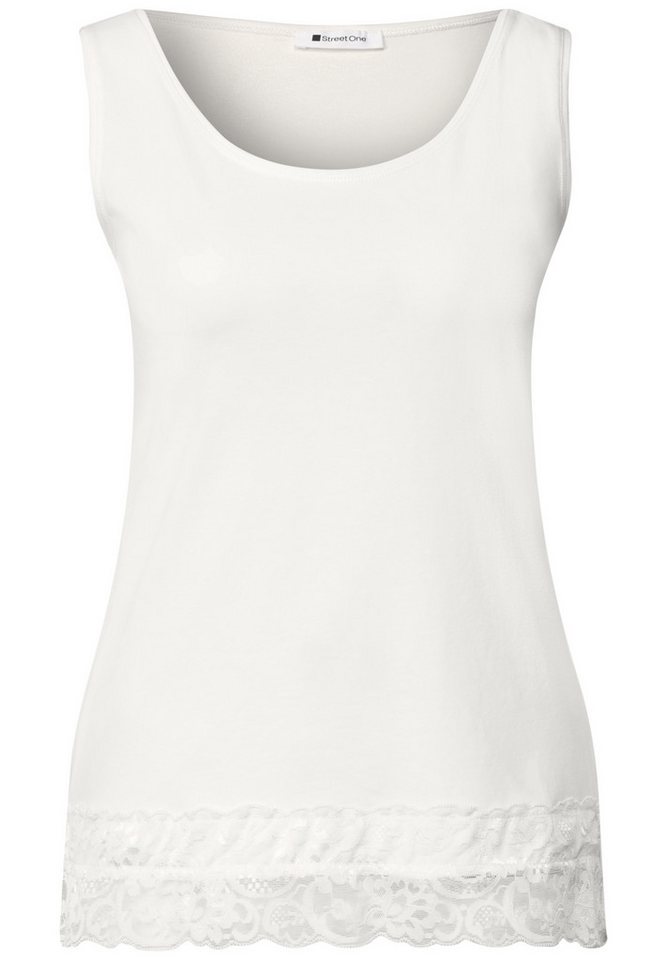 STREET ONE Spitzentop Jersey – Bild 4 von 5