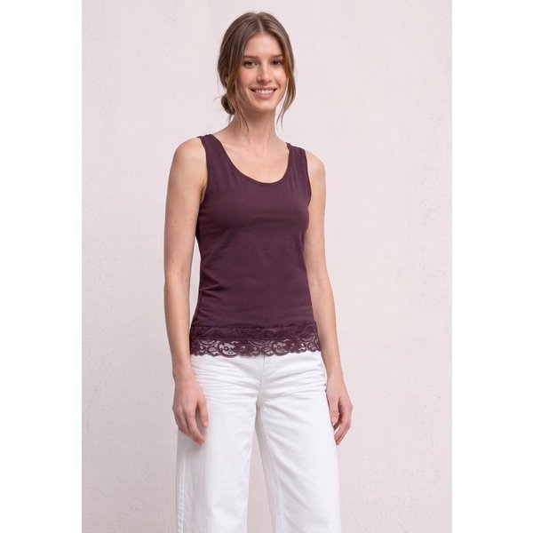 STREET ONE Spitzentop Jersey