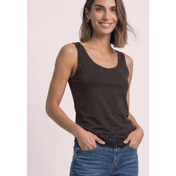 STREET ONE Spitzentop Jersey