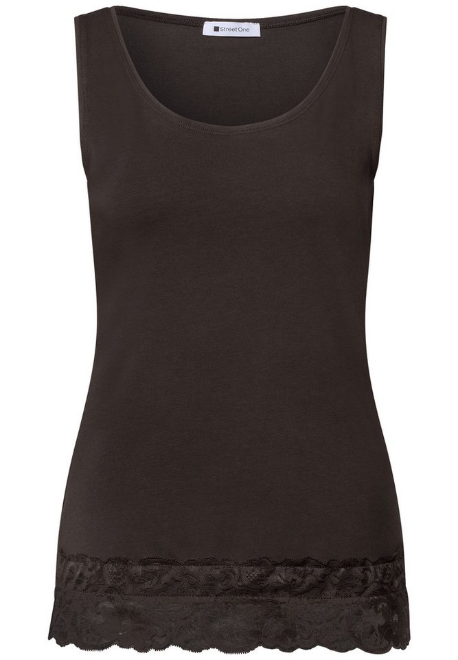 STREET ONE Spitzentop Jersey – Bild 4 von 5