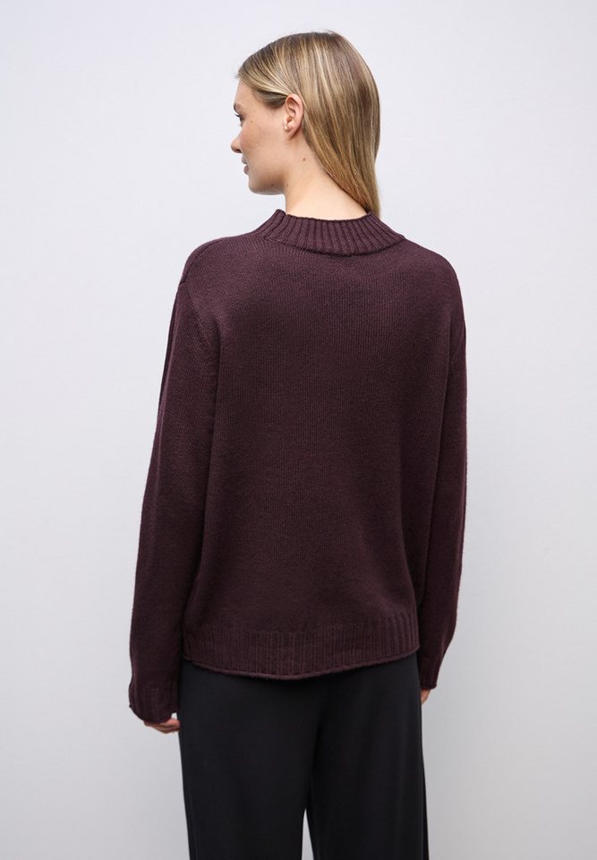 STREET ONE Stehkragenpullover Grobstrick – Bild 3 von 5