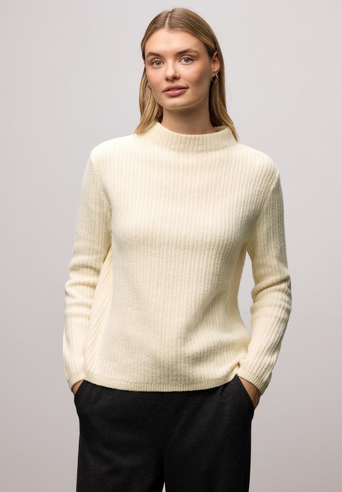 STREET ONE Stehkragenpullover mit Struktur-Optik – Bild 2 von 5