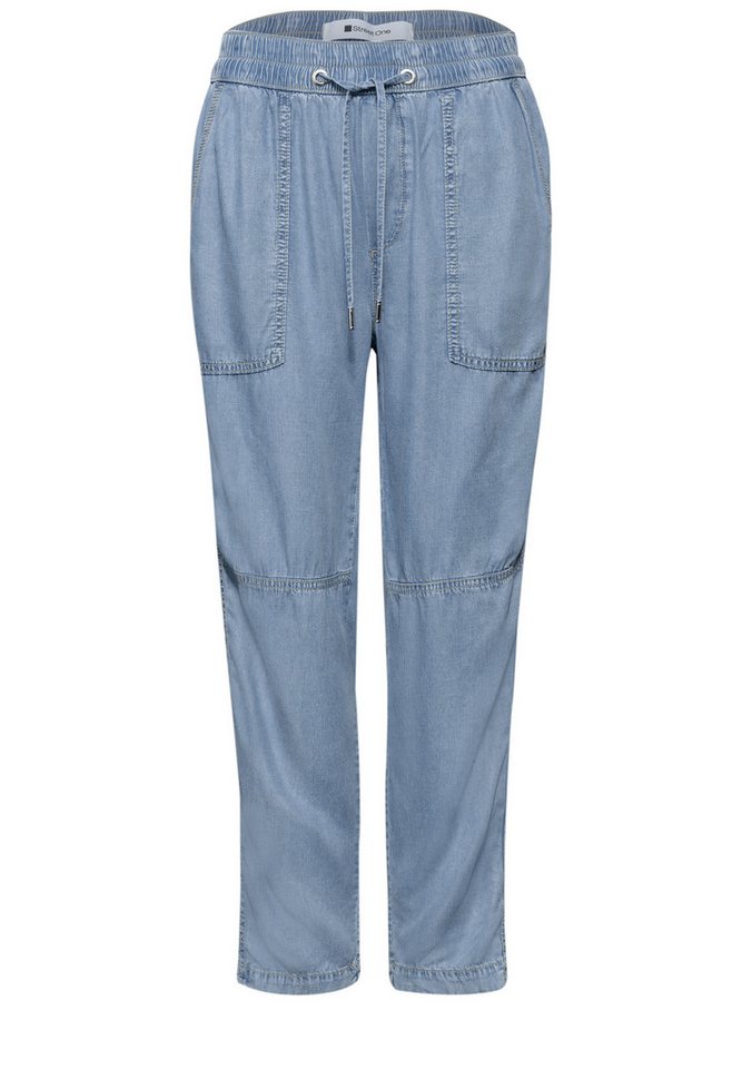 STREET ONE Stoffhose aus Lyocell – Bild 4 von 5