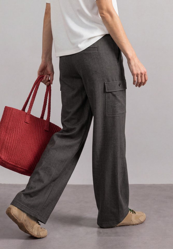 STREET ONE Stoffhose mit Cargo Taschen – Bild 2 von 5