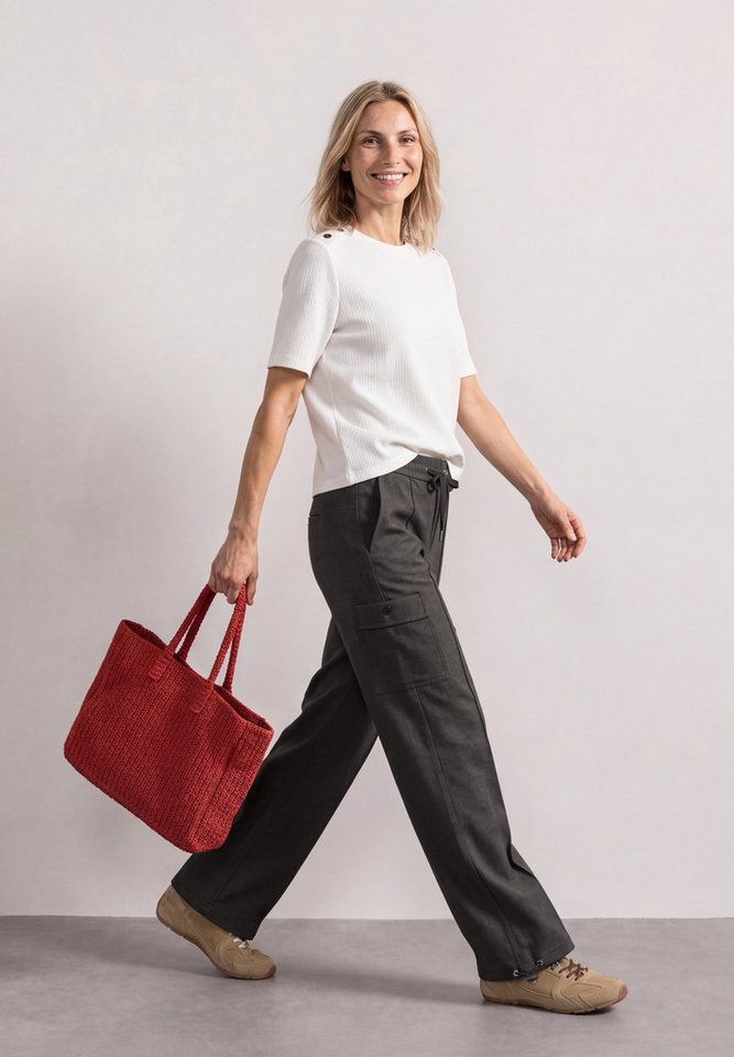 STREET ONE Stoffhose mit Cargo Taschen – Bild 3 von 5