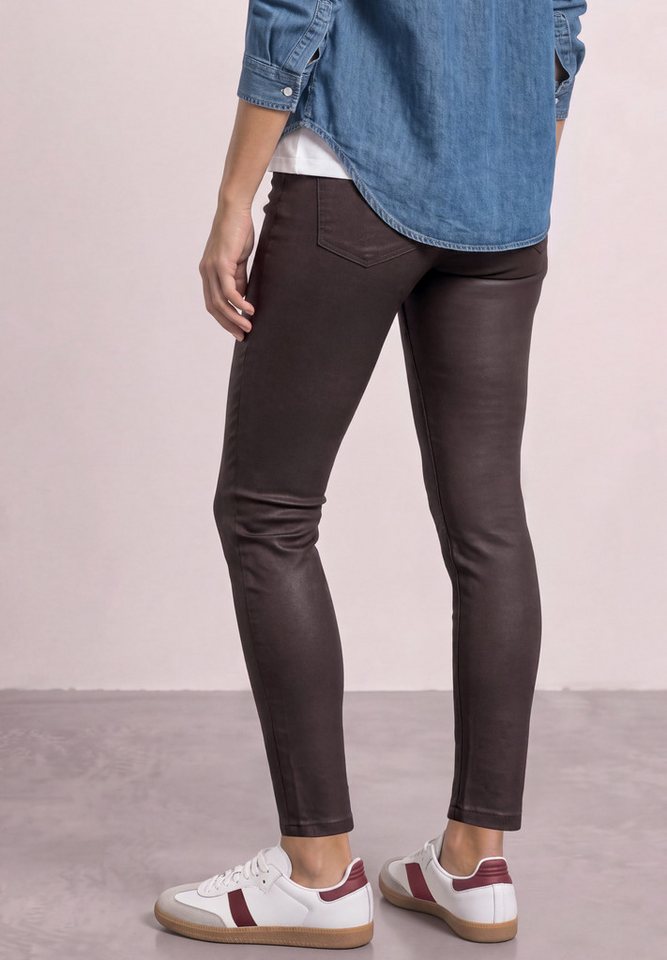 STREET ONE Stoffhose mit Coating – Bild 2 von 5