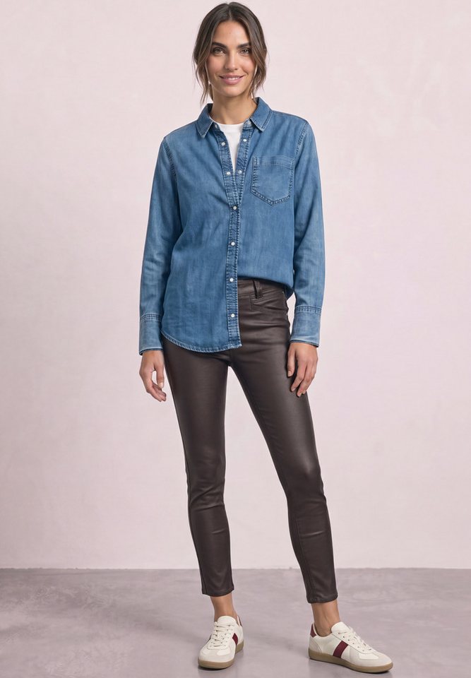 STREET ONE Stoffhose mit Coating – Bild 3 von 5