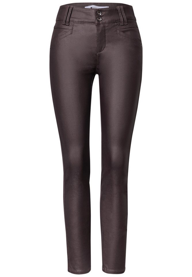 STREET ONE Stoffhose mit Coating – Bild 4 von 5