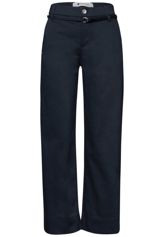 STREET ONE Stoffhose mit Gürteldetail – Bild 4 von 5