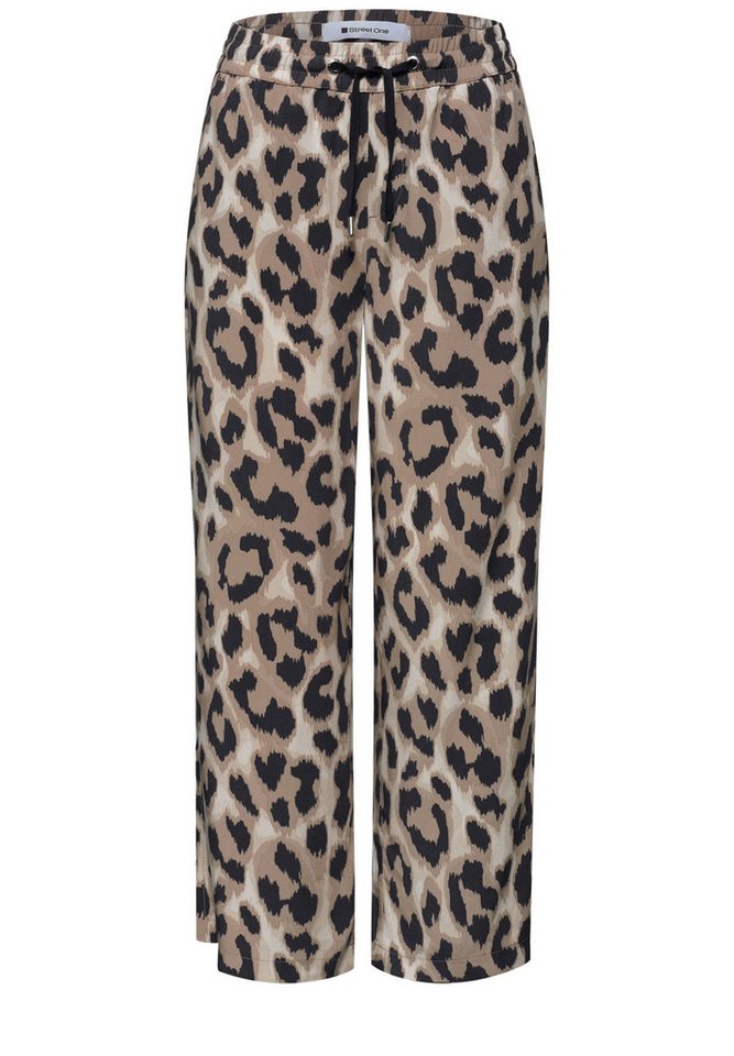 STREET ONE Stoffhose mit Wide Legs – Bild 4 von 5