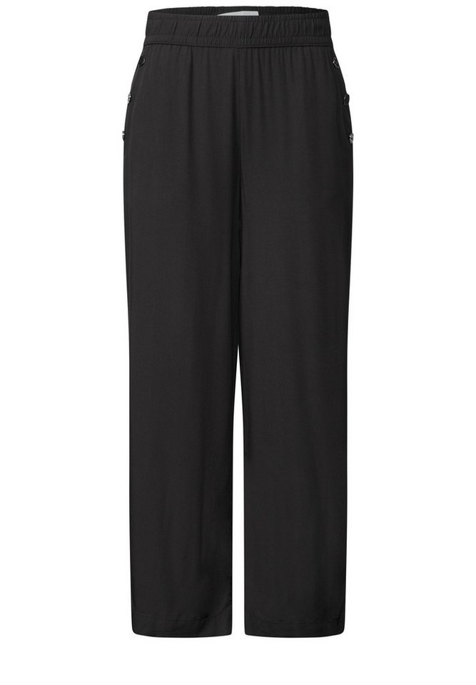STREET ONE Stoffhose mit Wide Legs – Bild 4 von 5