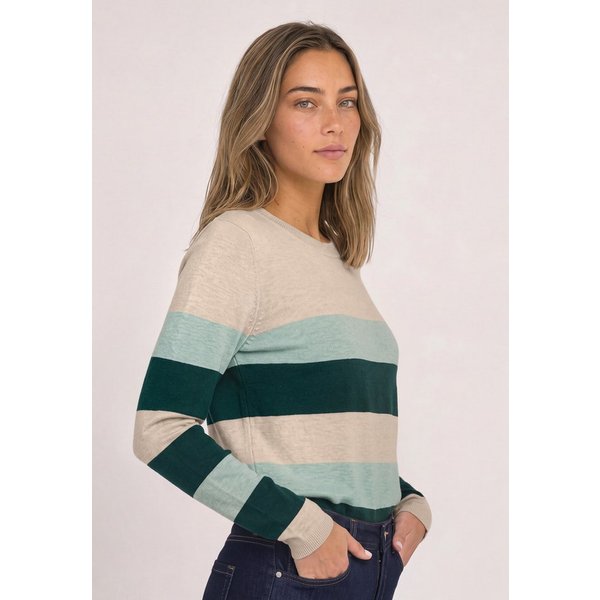STREET ONE Streifenpullover aus Feinstrick