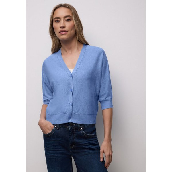STREET ONE Strickjacke mit V-Ausschnitt