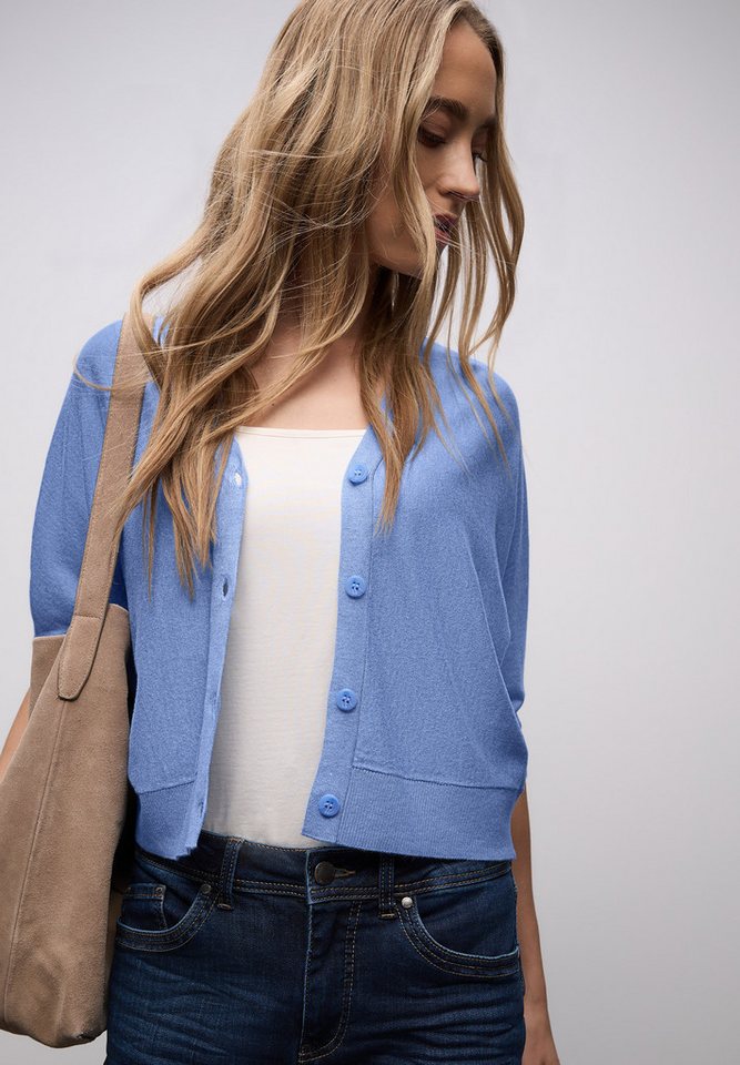 STREET ONE Strickjacke mit V-Ausschnitt – Bild 2 von 5