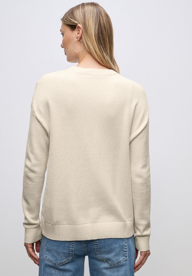 STREET ONE Strickpullover aus softem Materialmix – Bild 3 von 5