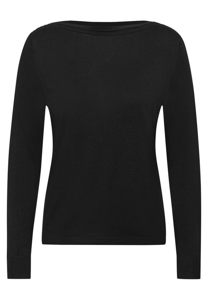 STREET ONE Strickpullover im soften Baumwoll-Mix – Bild 4 von 5