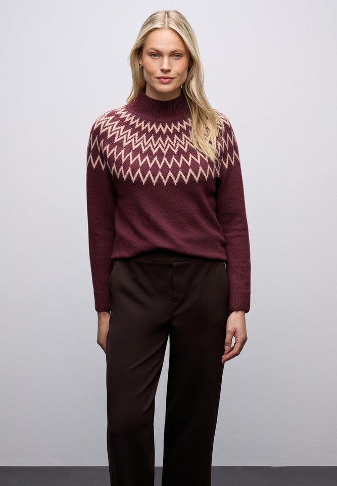 STREET ONE Strickpullover im soften Baumwoll-Mix – Bild 2 von 5