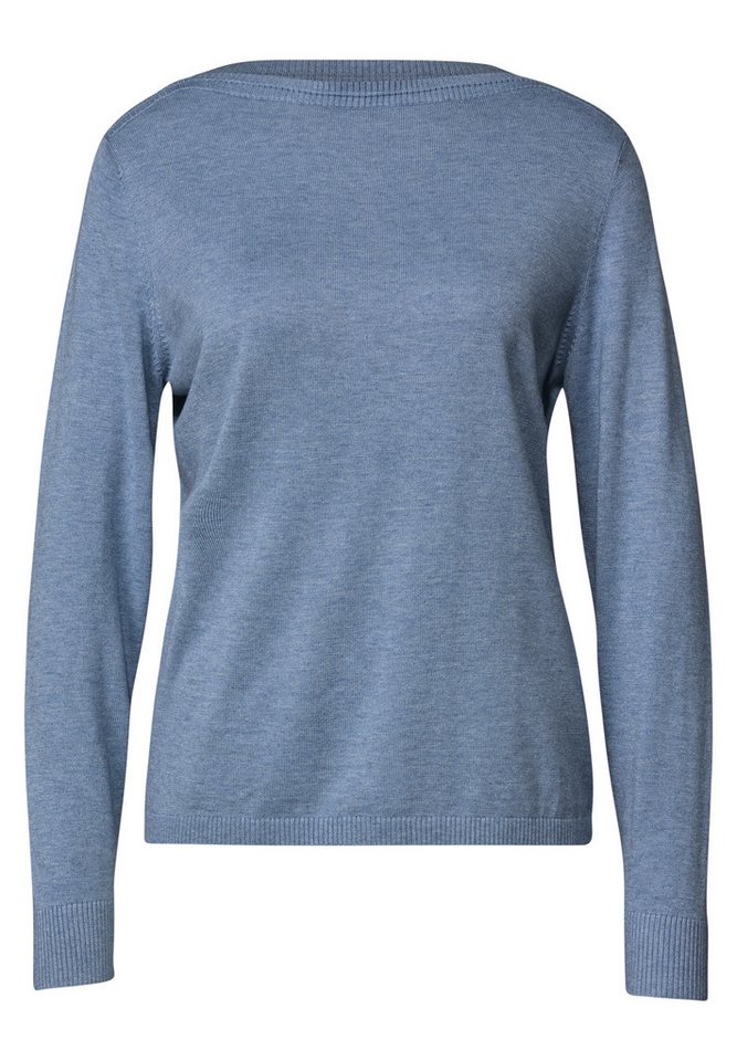 STREET ONE Strickpullover im soften Baumwoll-Mix – Bild 4 von 5