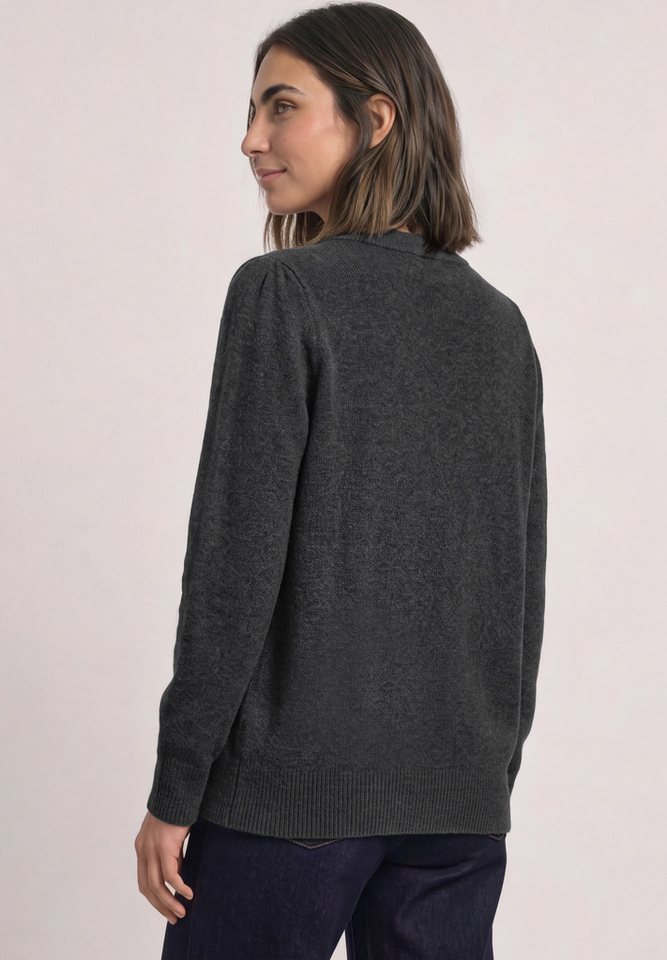 STREET ONE Strickpullover in Unifarbe – Bild 2 von 5