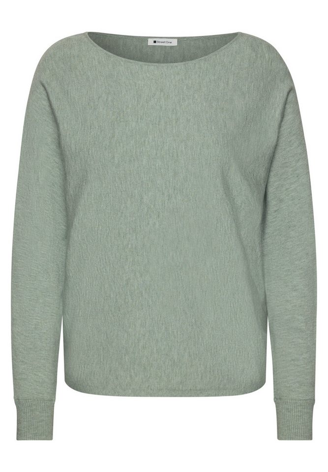 STREET ONE Strickpullover in Unifarbe – Bild 4 von 5