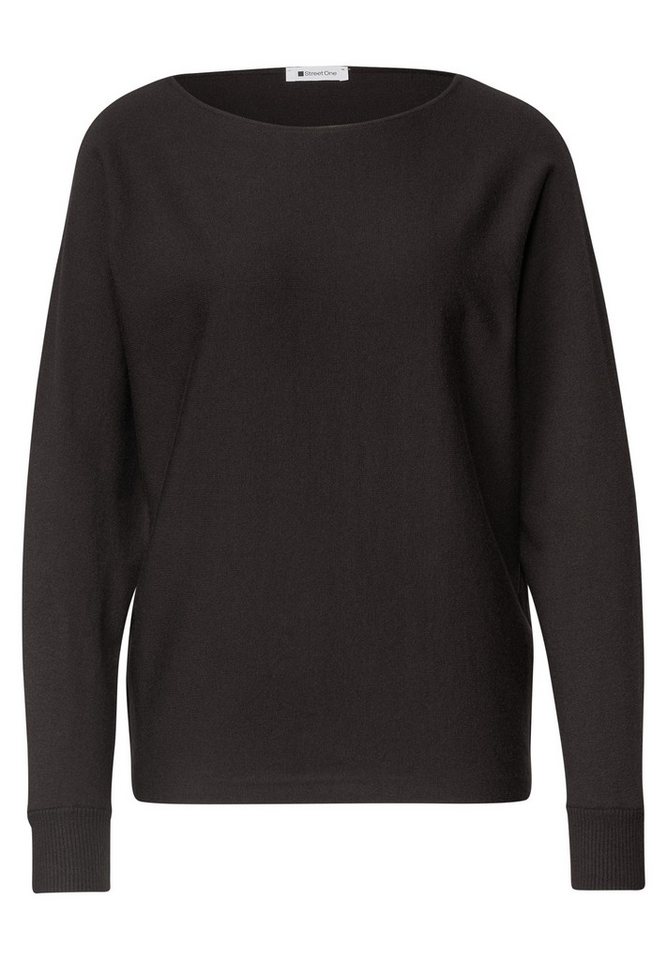 STREET ONE Strickpullover in Unifarbe – Bild 4 von 5