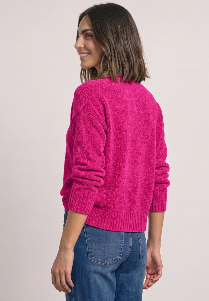 STREET ONE Strickpullover in Unifarbe – Bild 2 von 5