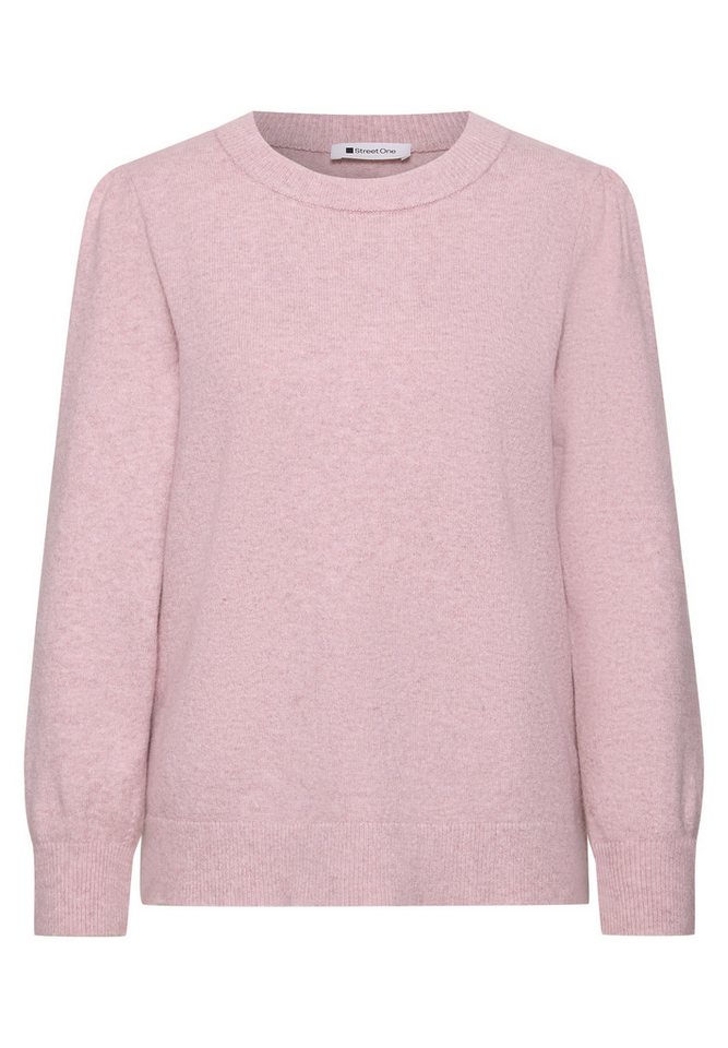 STREET ONE Strickpullover in Unifarbe – Bild 4 von 5