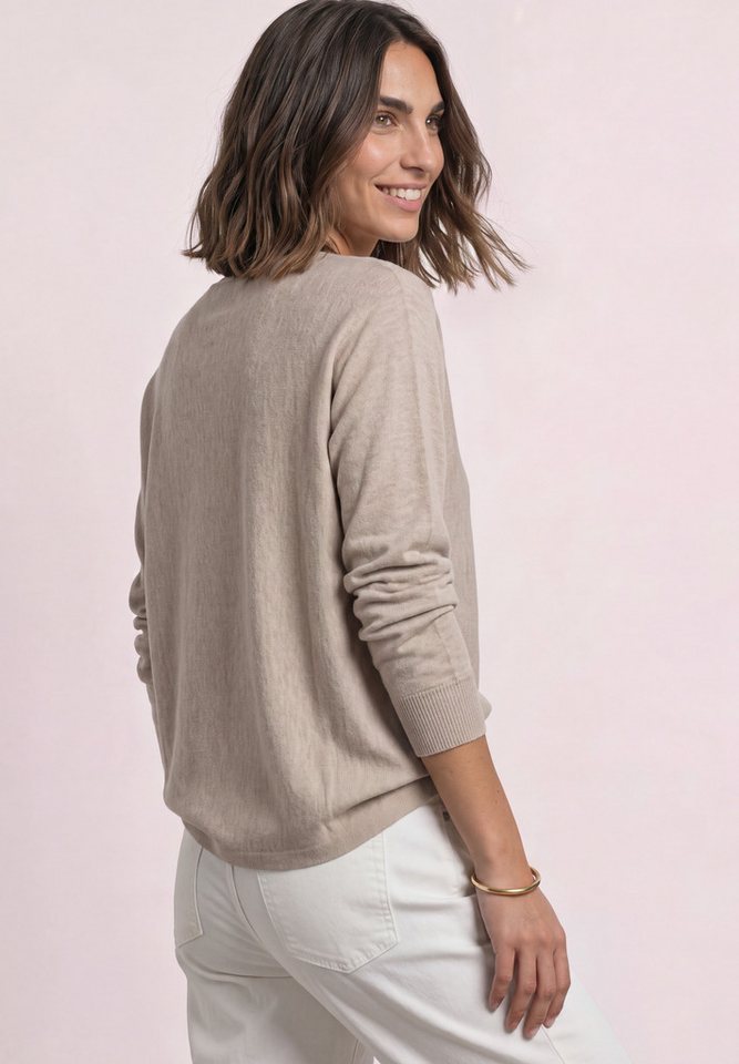 STREET ONE Strickpullover in Unifarbe – Bild 2 von 5