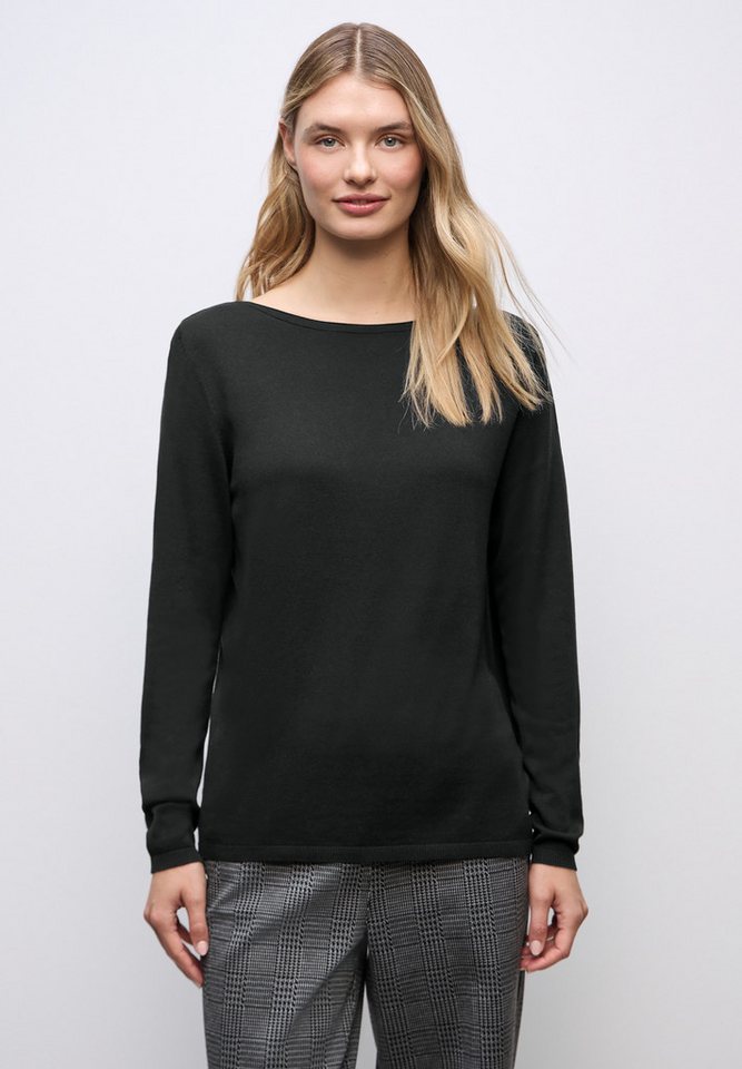 STREET ONE Strickpullover mit U-Boot-Ausschnitt – Bild 2 von 5